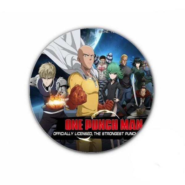 Pin's One punch man super héros 4.4cm Official Dr. Stone Merch
