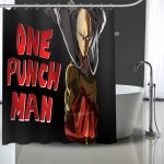 Rideau de douche One Punch Man Saitama Super Héro 90x180cm Official Dr. Stone Merch