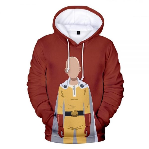 Sweat One Punch Man Saitama Silhouette XS Official Dr. Stone Merch