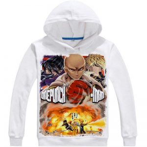 Sweat One Punch Man Sonic Saitama Genos S Official Dr. Stone Merch