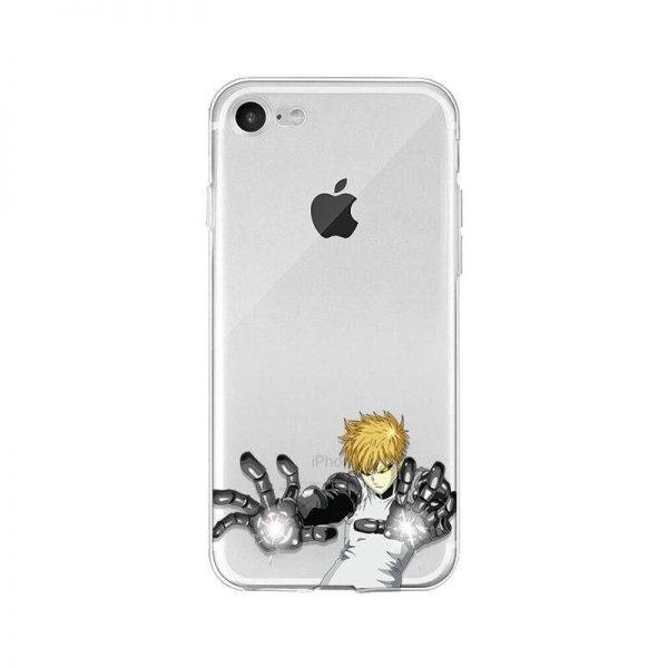 Coque One Punch Man iPhone Genos Démon Cyborg Iphone 4s Official Dr. Stone Merch