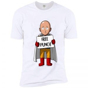 T-Shirt One Punch Man Saitama Free Punch S Official Dr. Stone Merch