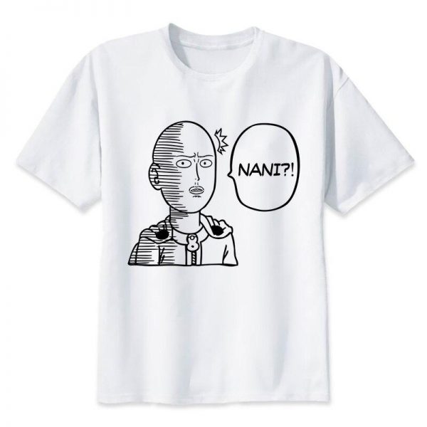 T-Shirt One Punch Man Saitama Nani S Official Dr. Stone Merch