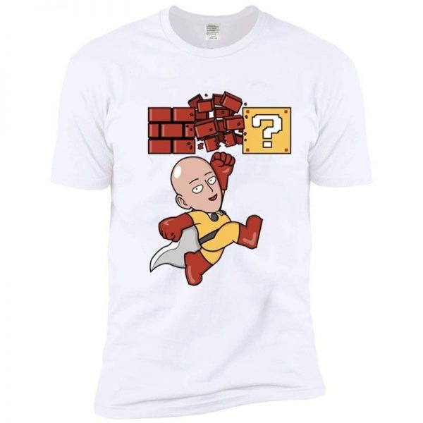 T-Shirt One Punch Man Saitama Mario Bros S Official Dr. Stone Merch
