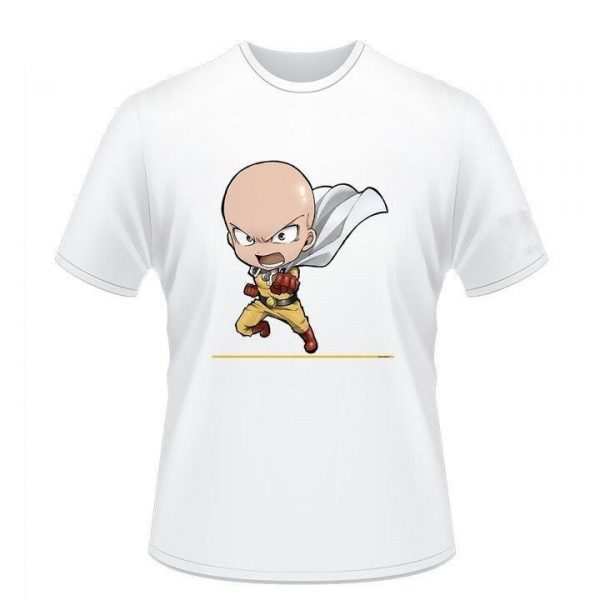 T-Shirt One Punch Man Saitama crie S Official Dr. Stone Merch