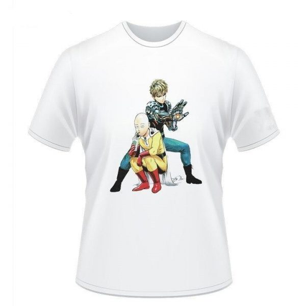 T-Shirt One Punch Man Saitama Fast Food S Official Dr. Stone Merch
