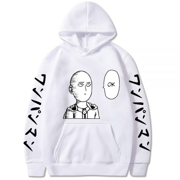 Men Women Hoodie Funny One Punch Man Sweatshirt Fitted Soft Anime Manga Clothes 1 - One Punch Man Merch