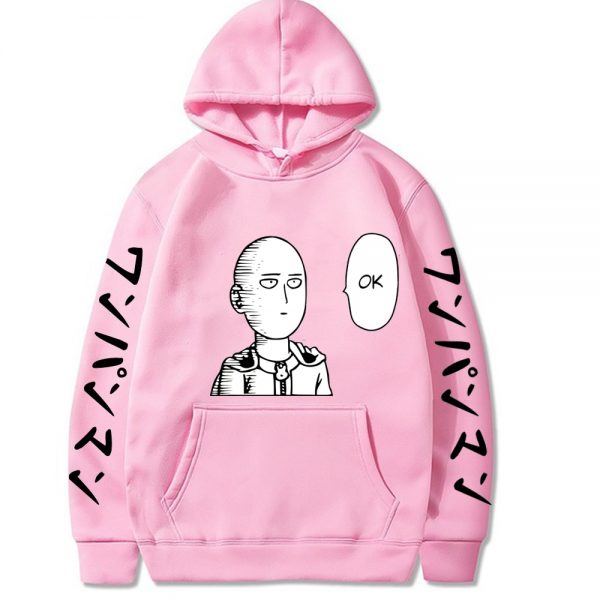 Men Women Hoodie Funny One Punch Man Sweatshirt Fitted Soft Anime Manga Clothes 2 - One Punch Man Merch