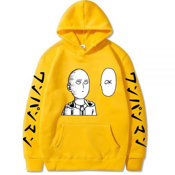 Men Women Hoodie Funny One Punch Man Sweatshirt Fitted Soft Anime Manga Clothes 4 - One Punch Man Merch