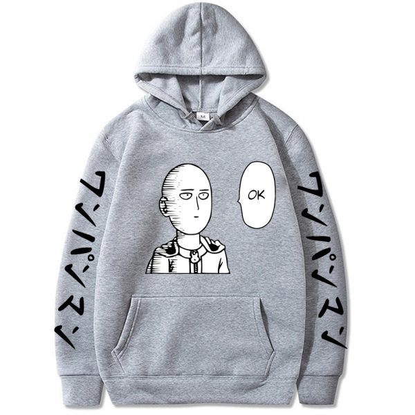 Men Women Hoodie Funny One Punch Man Sweatshirt Fitted Soft Anime Manga Clothes 5 - One Punch Man Merch