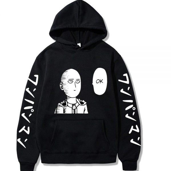 Men Women Hoodie Funny One Punch Man Sweatshirt Fitted Soft Anime Manga Clothes - One Punch Man Merch
