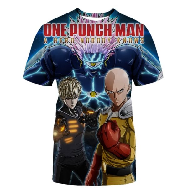 New Arrival ONE PUNCH MAN Shirt Anime ONE PUNCH Man T shirt 3D Cartoon Adult Men 21.jpg 640x640 21 - One Punch Man Merch