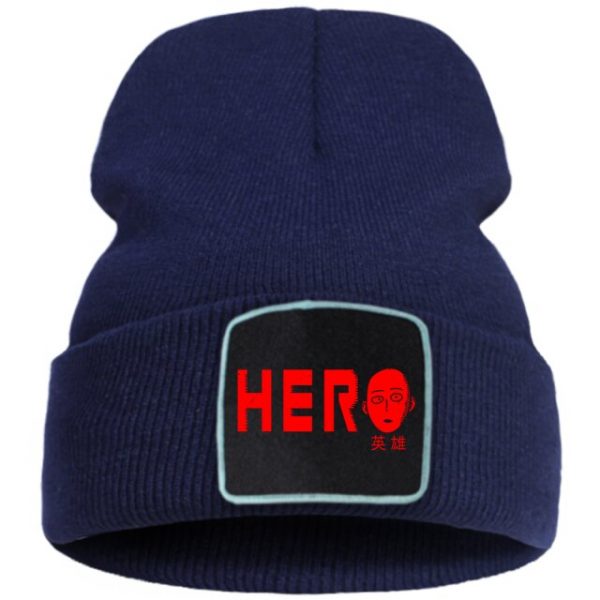 One Punch Man Cool Letter Printing Autumn Hat Warm Outdoor Harajuku Man Winter Knitted Hats Fashion 5.jpg 640x640 5 - One Punch Man Merch
