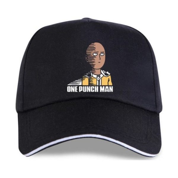 New One Punch Man Herren Baseball cap Saitama Fun schwarz - One Punch Man Merch