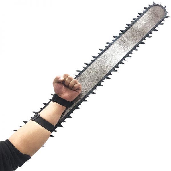 Anime Chainsaw Man Denji Cosplay Prop 95CM PVC Handsaw 2 Pieces Weapons for Halloween Carnival Christmas 1 - One Punch Man Merch