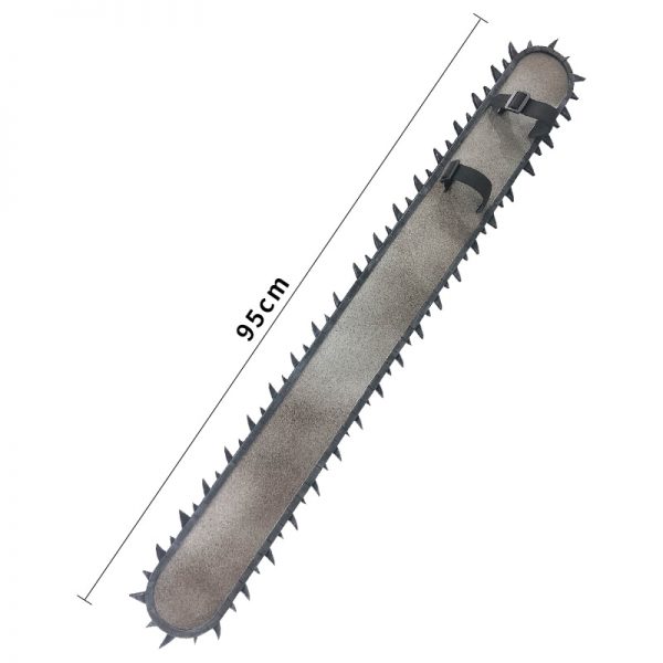 Anime Chainsaw Man Denji Cosplay Prop 95CM PVC Handsaw 2 Pieces Weapons for Halloween Carnival Christmas 2 - One Punch Man Merch